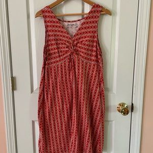 Eddie Bauer V-neck Sleeveless Dress